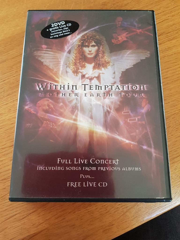 within temptation mother earth tour, Cd's en Dvd's, Dvd's | Muziek en Concerten, Alle leeftijden, Ophalen of Verzenden, Zo goed als nieuw