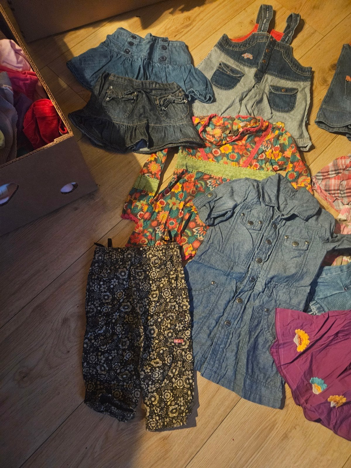 Leuke meisjeskleding maat 74 - Zo goed als nieuw, Kinderen en Baby's, Babykleding | Maat 80, Ophalen of Verzenden, Zo goed als nieuw