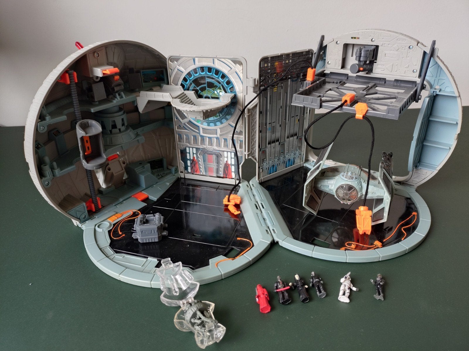 Star Wars Death Star Action Fleet Speelset Vintage, Verzamelen, Star Wars, Ophalen of Verzenden, Zo goed als nieuw, Actiefiguurtje