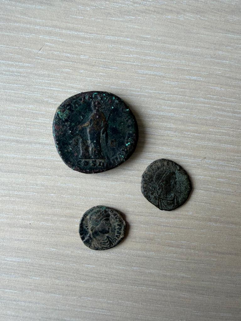 3 Romeinse munten, Ophalen of Verzenden, Overige landen