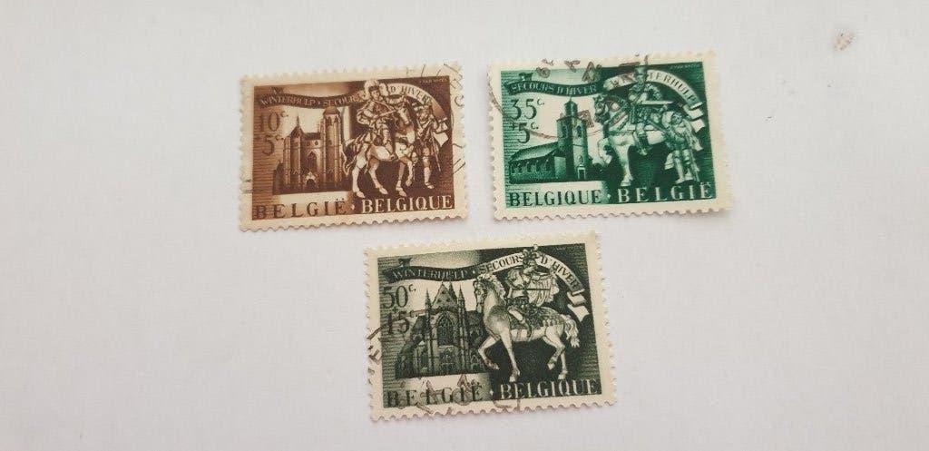 7129 belgie winterhulp 1943, Verzenden