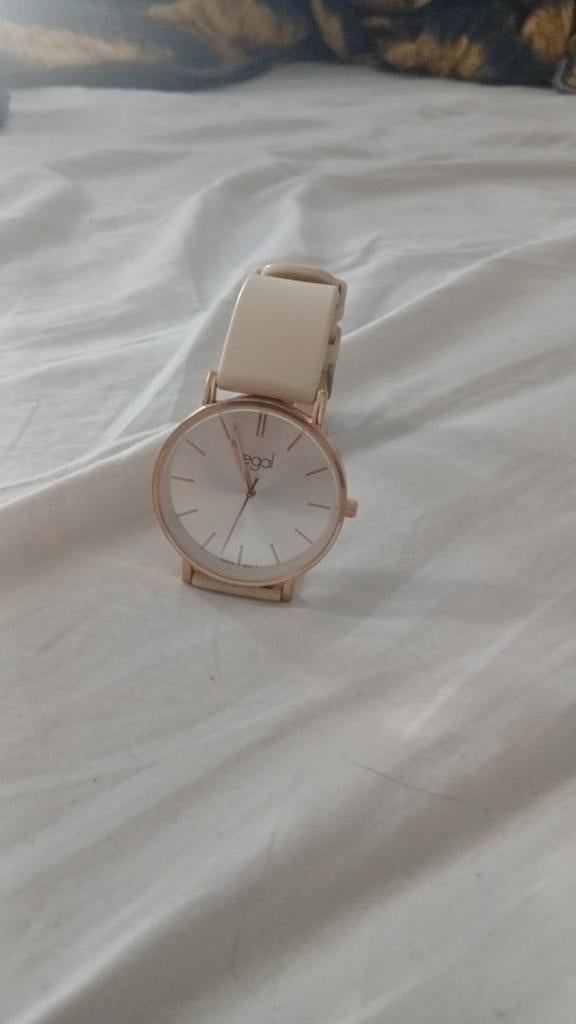 Regal dames horloge, Overige merken, Overige materialen, Leer, Polshorloge