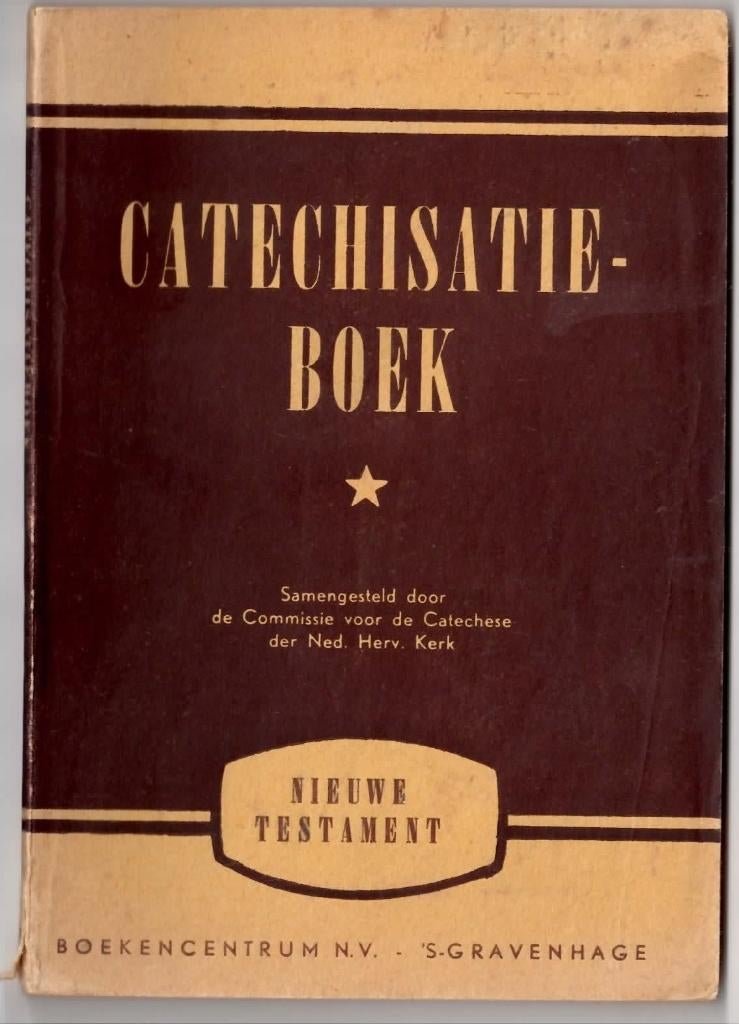 Catechisatieboek der Ned. Hervormde kerk Nieuwe Testament, Ophalen of Verzenden, Gebruikt, Boek, Christendom | Protestants