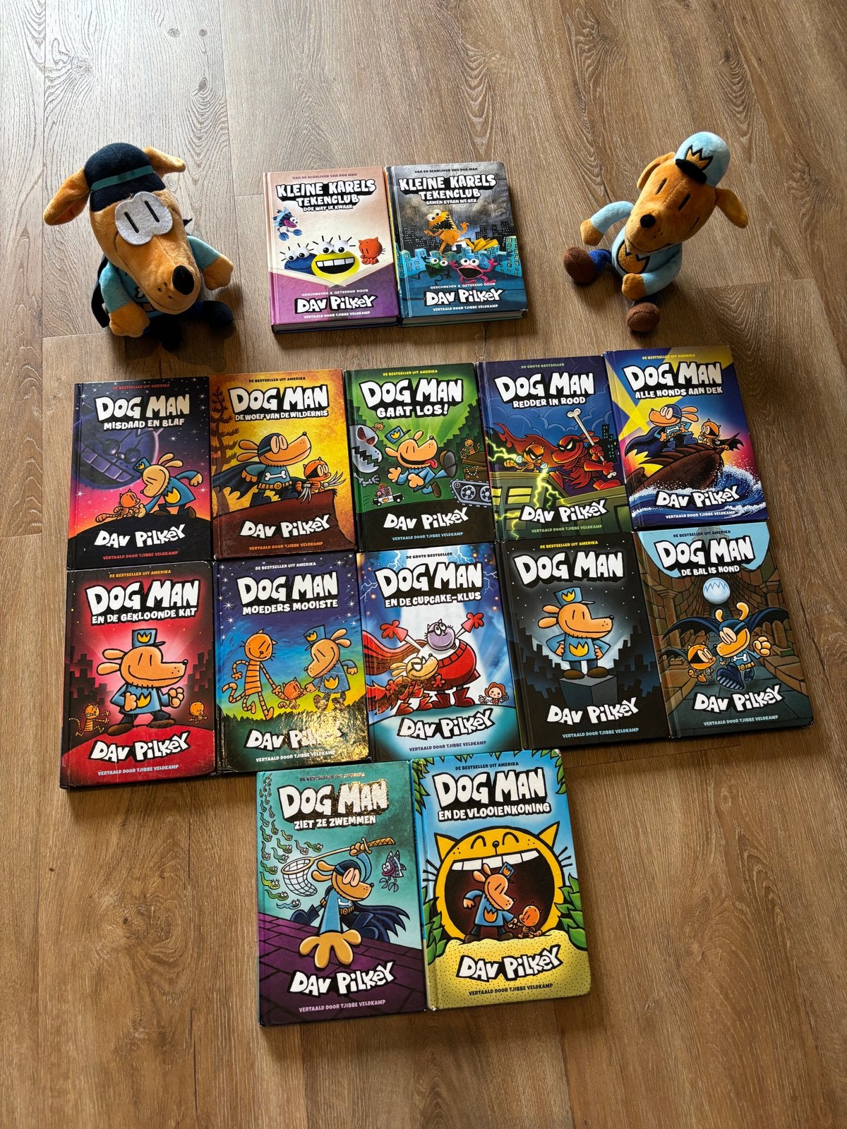 Dog Man boeken en Kleine Karels Tekenclub, Ophalen of Verzenden, Gelezen, Fictie