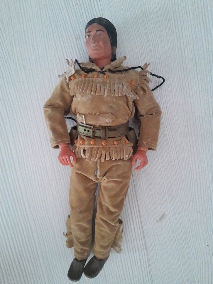 Vintage Action Man van 6miljoen, tonto, en lone ranger, Ophalen of Verzenden, Gebruikt, Overige typen
