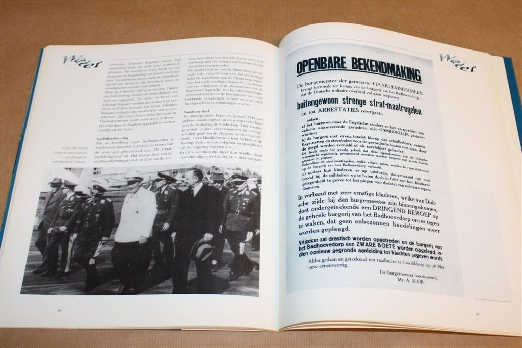 Uit water gewonnen — Geschiedenis van Haarlemmermeer, Boeken, Ophalen of Verzenden, Gelezen