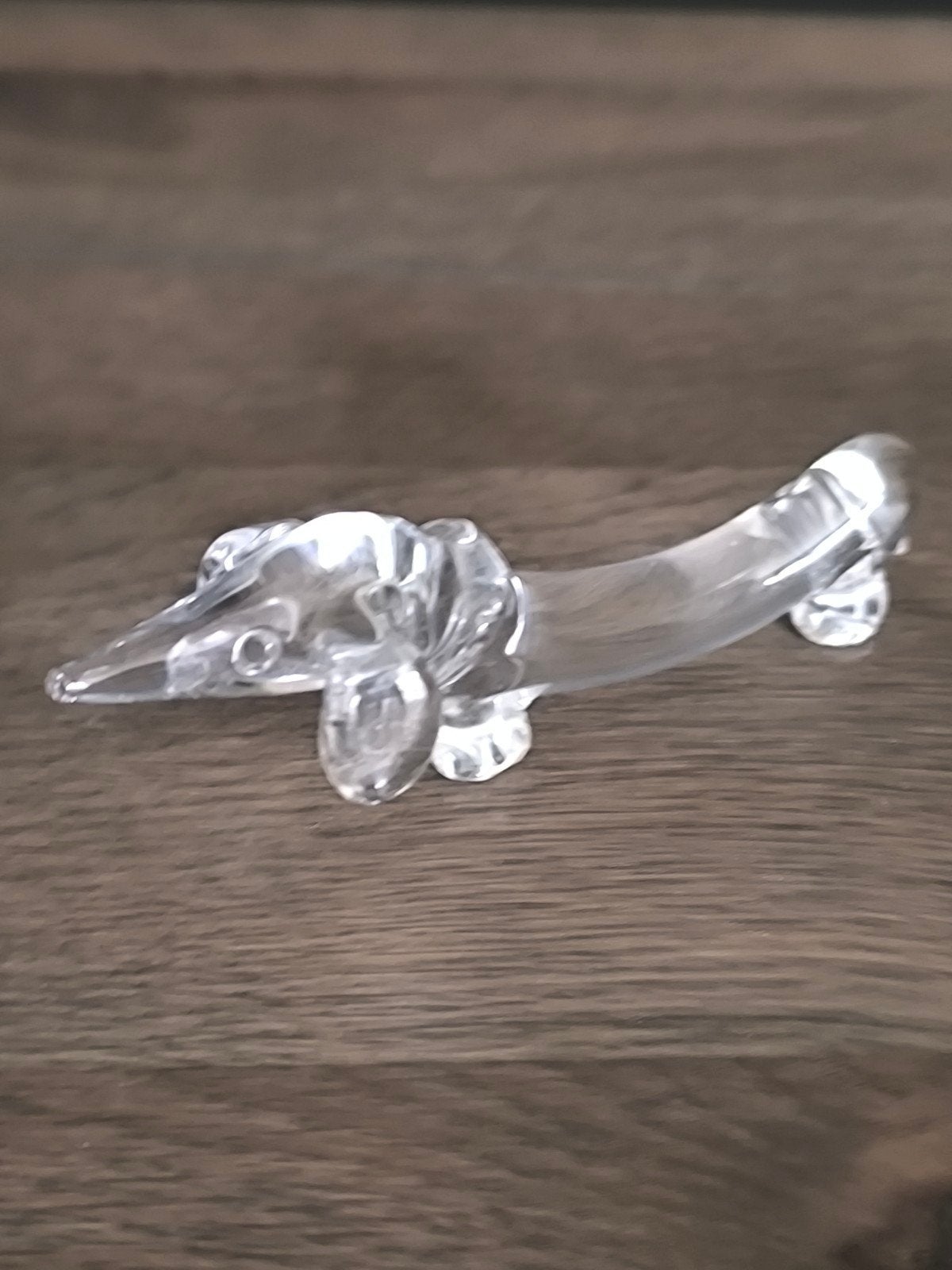 te koop: glazen teckel, Ophalen, Zo goed als nieuw, Figuurtje