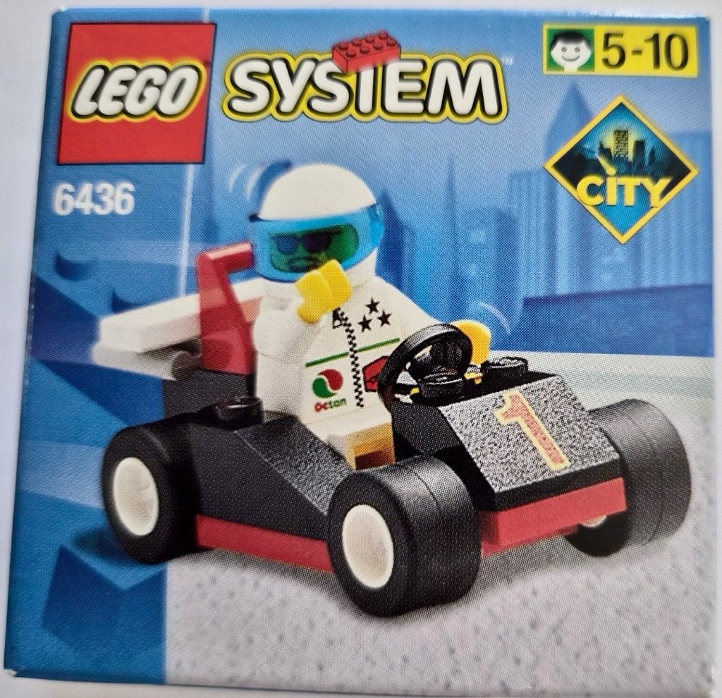 Lego System 6436 Go-Kart uit 1999 - Nieuw!, Lego, Nieuw, Ophalen of Verzenden, Complete set