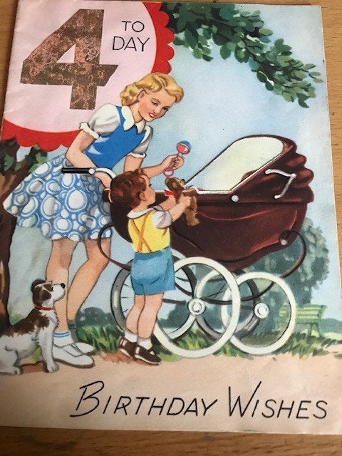 Gefeliciteerd- kerst- nieuwjaar en paaskaarten, Ophalen of Verzenden, Voor 1920, Gelopen, Feest(dag)