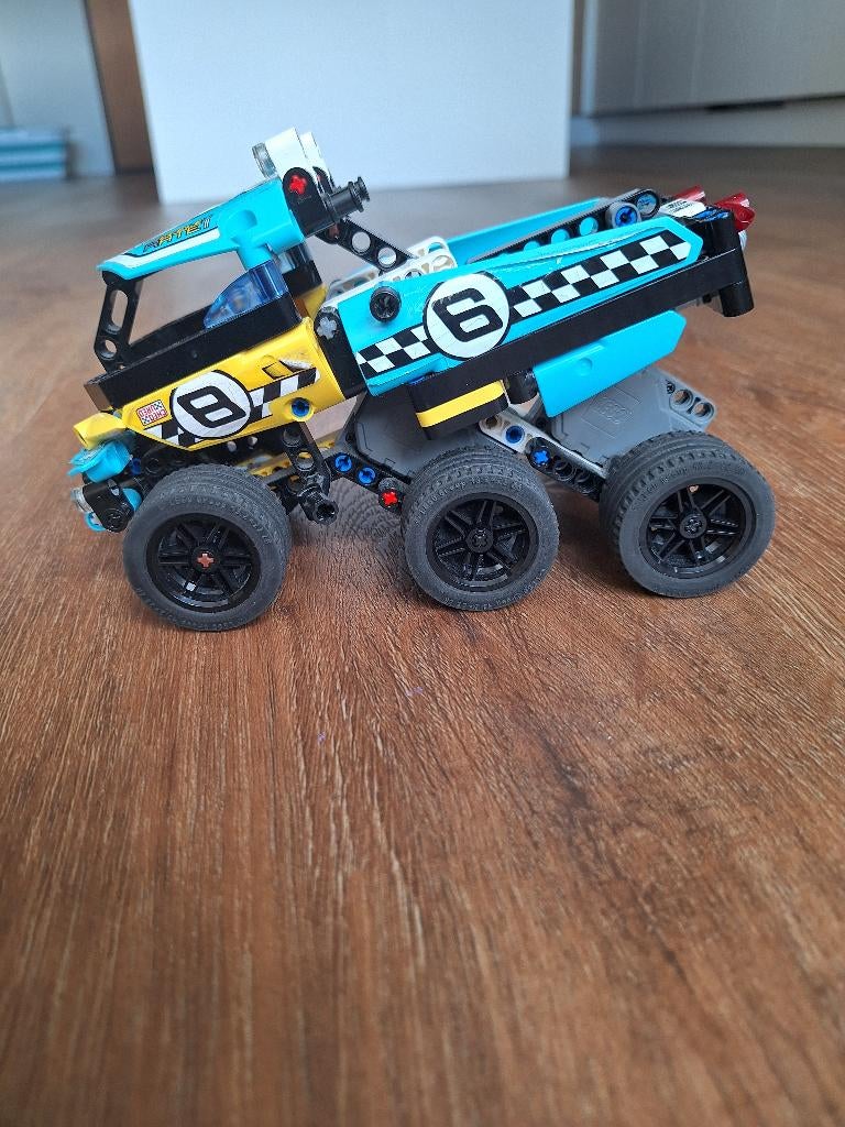 LEGO Technic Stunttruck 42059 en 42058, Lego, Ophalen of Verzenden, Zo goed als nieuw, Complete set