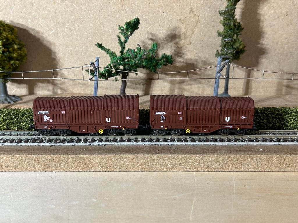 Fleischmann schuifdak wagons DB, Gelijkstroom, Fleischmann, Wagon, Ophalen of Verzenden