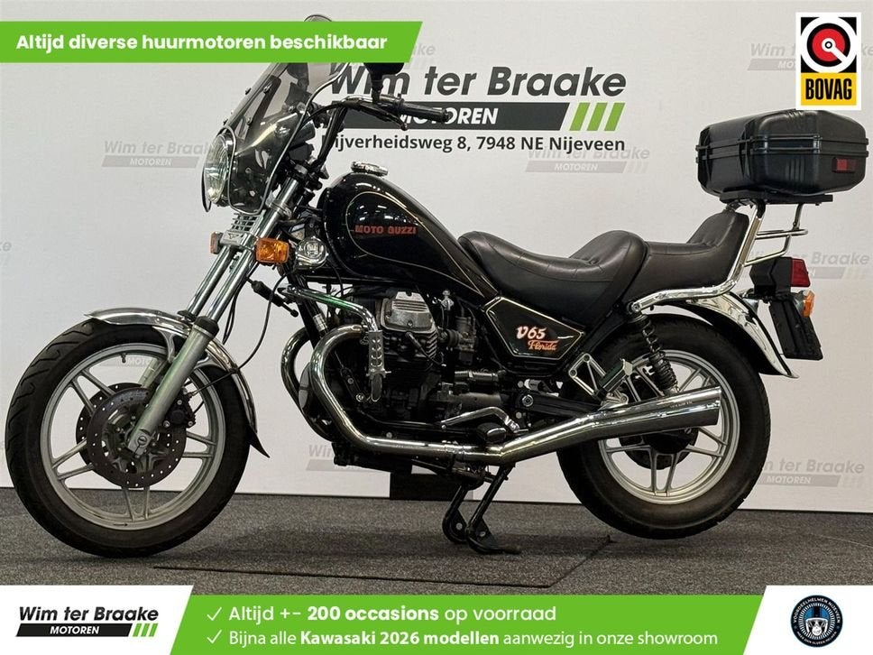 MOTO GUZZI V65 Florida (bj 1990) 73.322 km, 2 cilinders, Motorrijbewijs A, Bedrijf, Onbekend