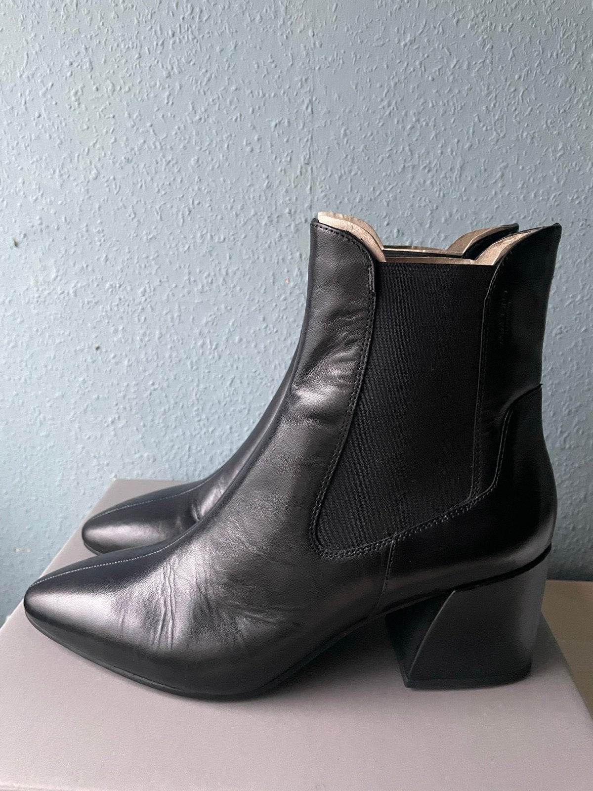 Vagabond Olivia laarzen leder maat 40 nieuw, Verzenden, Zwart, Lage of Enkellaarzen, Nieuw