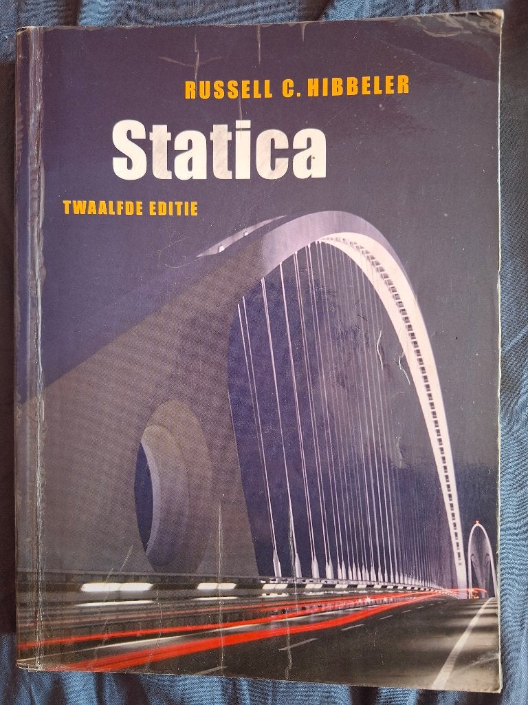 Statica 12e editie, Ophalen of Verzenden, Beta, Zo goed als nieuw, WO