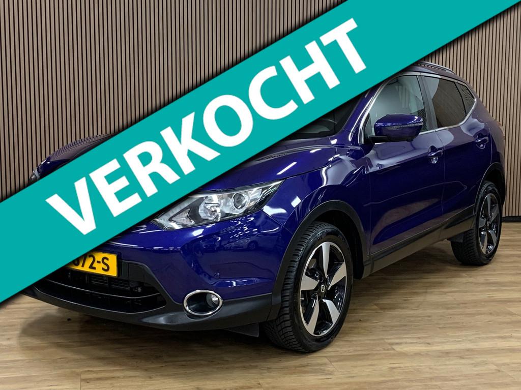 Nissan Qashqai 1.2 Connect Edition|Automaat|360 Camera|94000, Auto's, Nissan, Stof, Gebruikt, 4 cilinders, Blauw