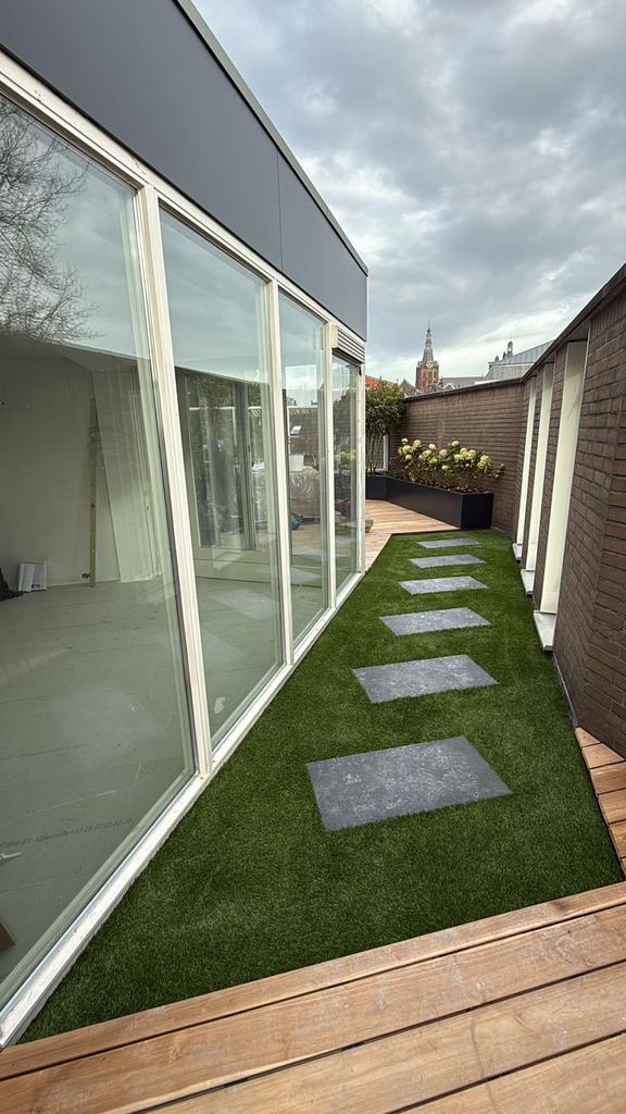 Dense kunstgras 4mm - 3.20 x 4 m, Tuin en Terras, Gras en Kunstgras, Ophalen, Nieuw, 10 tot 20 m², Kunstgras