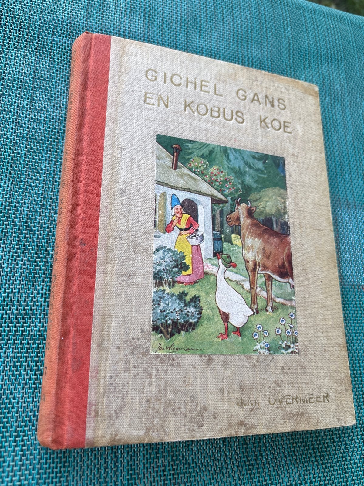 Gichel Gans en Kobus Koe - J.M. Overmeer (1926), Boeken, Ophalen of Verzenden, Gelezen, Fictie algemeen