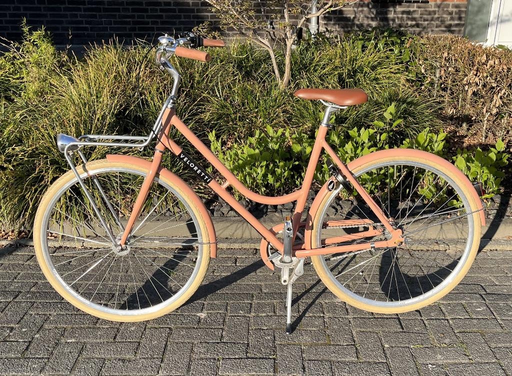 Veloretti fiets, Fietsen en Brommers, Terugtraprem, 53 tot 56 cm, Versnellingen, Zo goed als nieuw