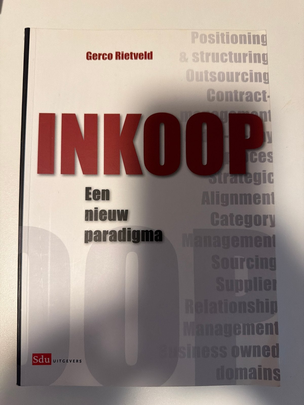 Inkoop: Een nieuw paradigma - Gerco Rietveld, Boeken, Ophalen of Verzenden, Gamma, Zo goed als nieuw, HBO