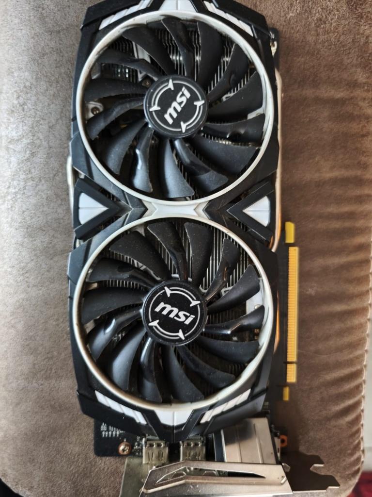 Grafische kaart NVIDIA 1060, PCI-Express 3, Ophalen of Verzenden, HDMI, GDDR5