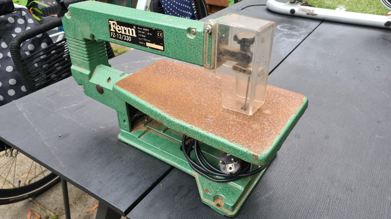Ferm figuurzaag / zaagmachine, Ophalen, Gebruikt, 30 tot 70 mm, Figuurzaag