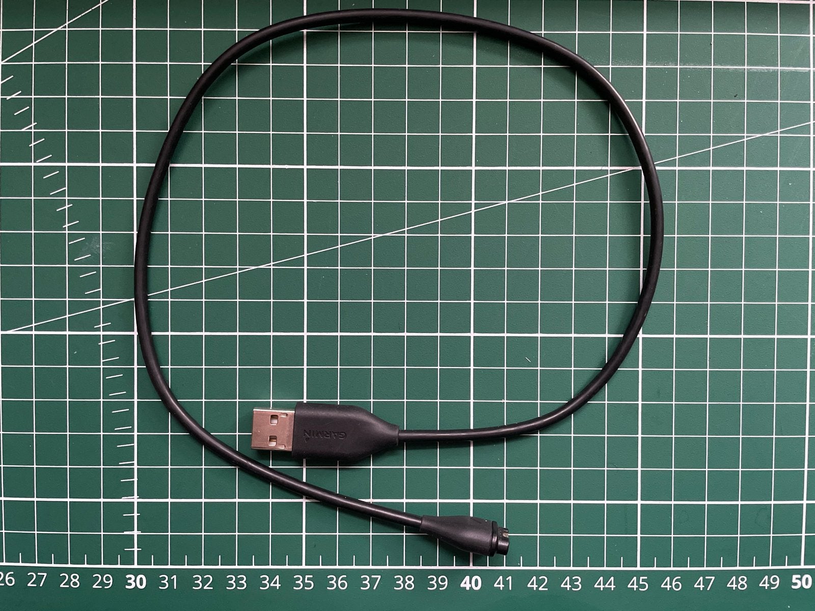 Garmin Smartwatch oplaadkabel 53 cm, Verzenden, Zo goed als nieuw, Zwart