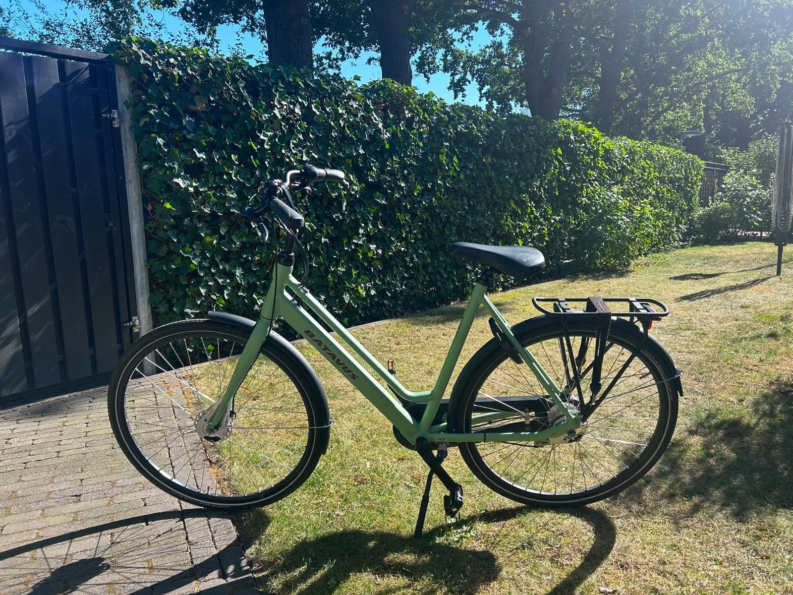 Batavus Fonk 7 - 57cm - Mat groen - Zo goed als nieuw, 56 cm of meer, Ophalen, Zo goed als nieuw, Batavus