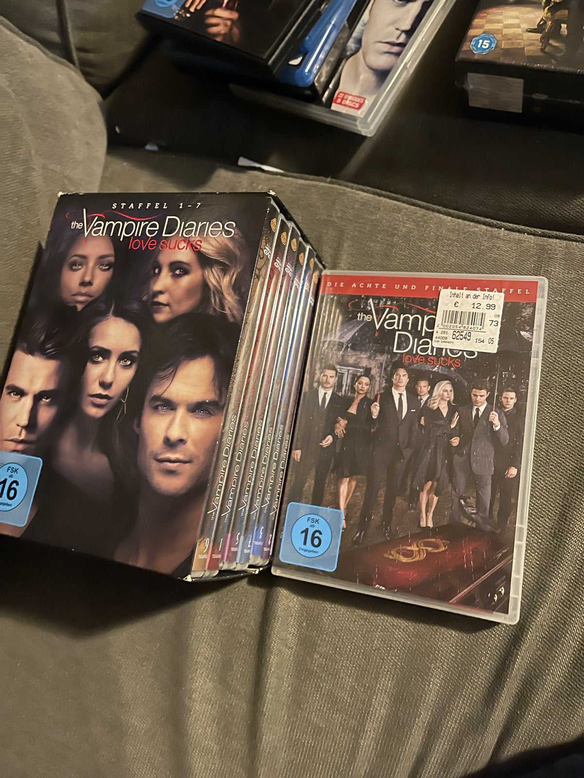 The Vampire Diaries - Complete Serie (Seizoen 1-8) DVD, Vanaf 16 jaar, Nederlands, Drama, Ophalen of Verzenden