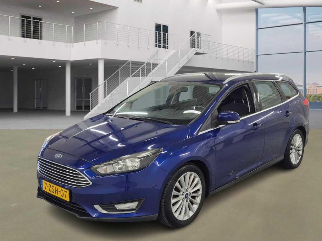 Ford Focus Wagon 1.0 First Edition; 7-ZSH-07, Auto's, Ford, Bedrijf, Focus, Benzine, Euro 6, A, Stationwagon, Handgeschakeld, Origineel Nederlands