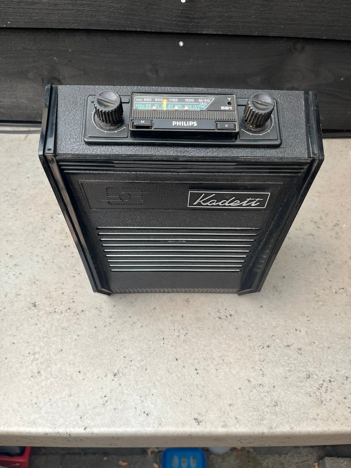 Opel kadet console met Philips radio 561, L, Zo goed als nieuw, L, L