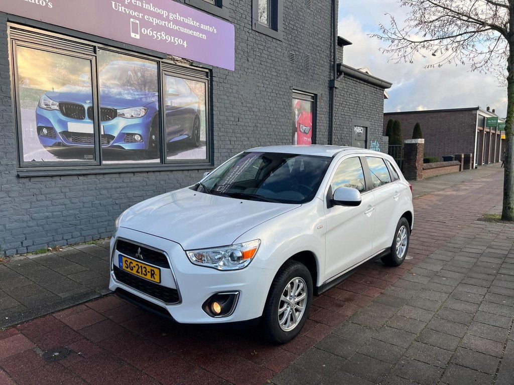 Mitsubishi ASX 1.6 Cleartec Intense+ dealer onderhouden, Auto's, Mitsubishi, Bedrijf, Te koop, ASX, ABS, Achteruitrijcamera, Airbags