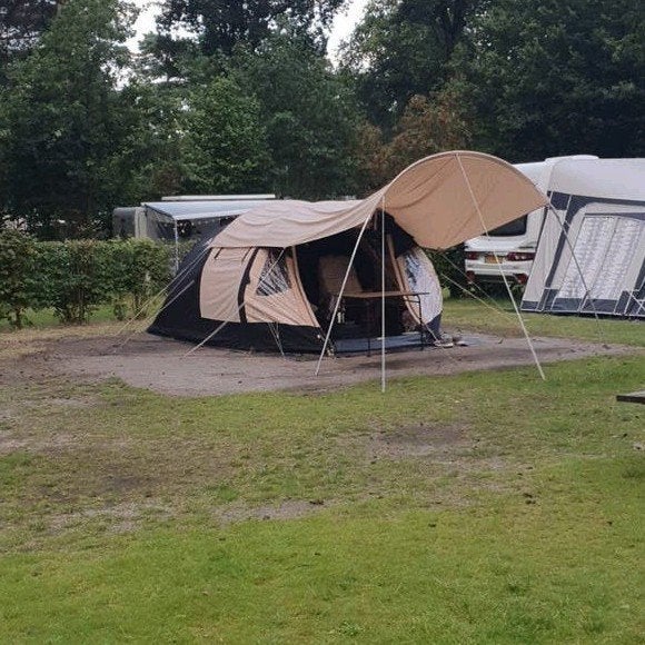 Obelink Summee 4 TC Easy Air tent incl. pomp en luifel, Caravans en Kamperen, Tenten, tot en met 4, Ophalen