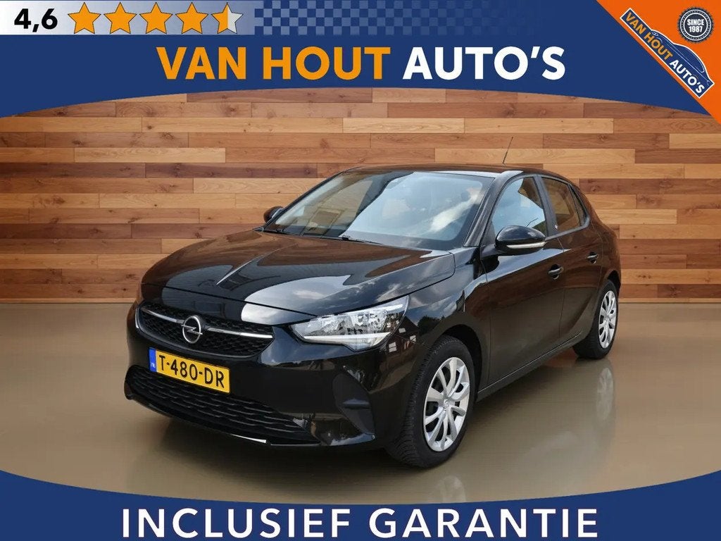 Opel Corsa 50 kWh € 16.450,00, Automaat, Gebruikt, Zwart, Origineel Nederlands