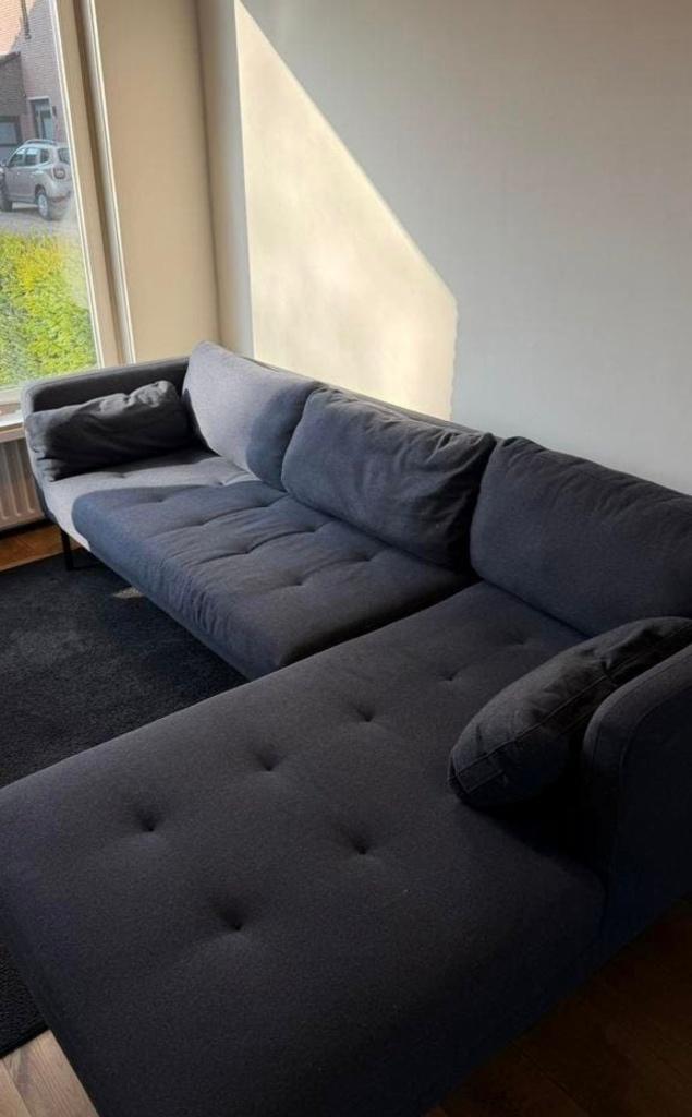 Hoekbank, Ophalen, 250 tot 300 cm, Hoekbank, Zo goed als nieuw