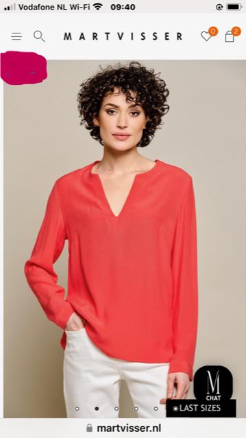 Zomerblouse tuniek Mart Visser, Kleding | Dames, Grote Maten, Mart Visser, Blouse of Tuniek, Ophalen of Verzenden, Zo goed als nieuw