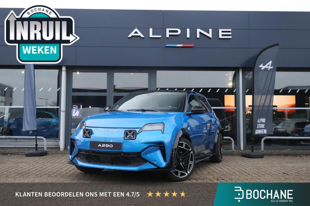 Alpine A290 GT Premium 52 kWh | DEVIALET AUDIO | Stoel & Stu, Huisgarantie, Met garantie (alle), Blauw, 380 km