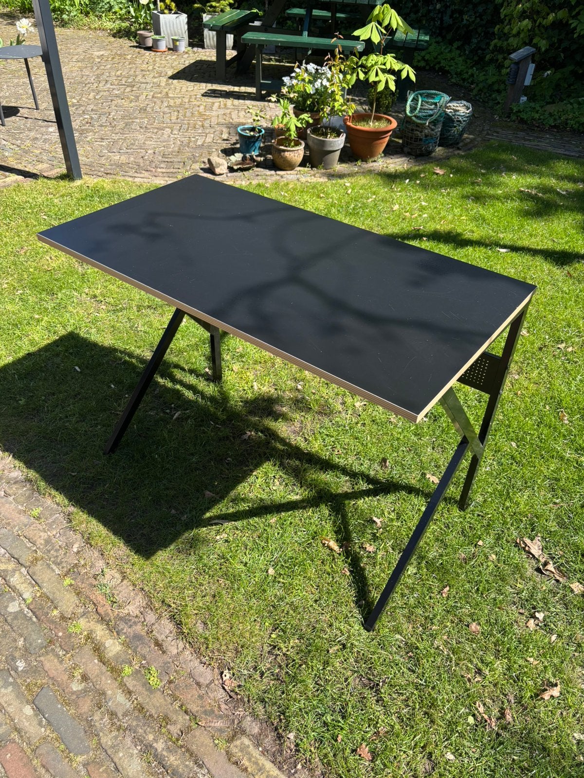 Buro Debbey (Leen Bakker) 75x105x55 cm, Ophalen, 105 cm, Gebruikt, Metaal