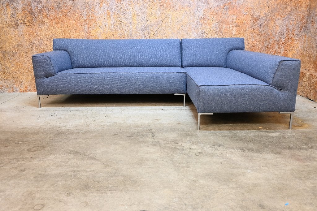 NIEUWbeklede Design on Stock Bloq hoekbank NPrijs 5800,00, 250 tot 300 cm, Design on Stock, Hoekbank, Design on Stock