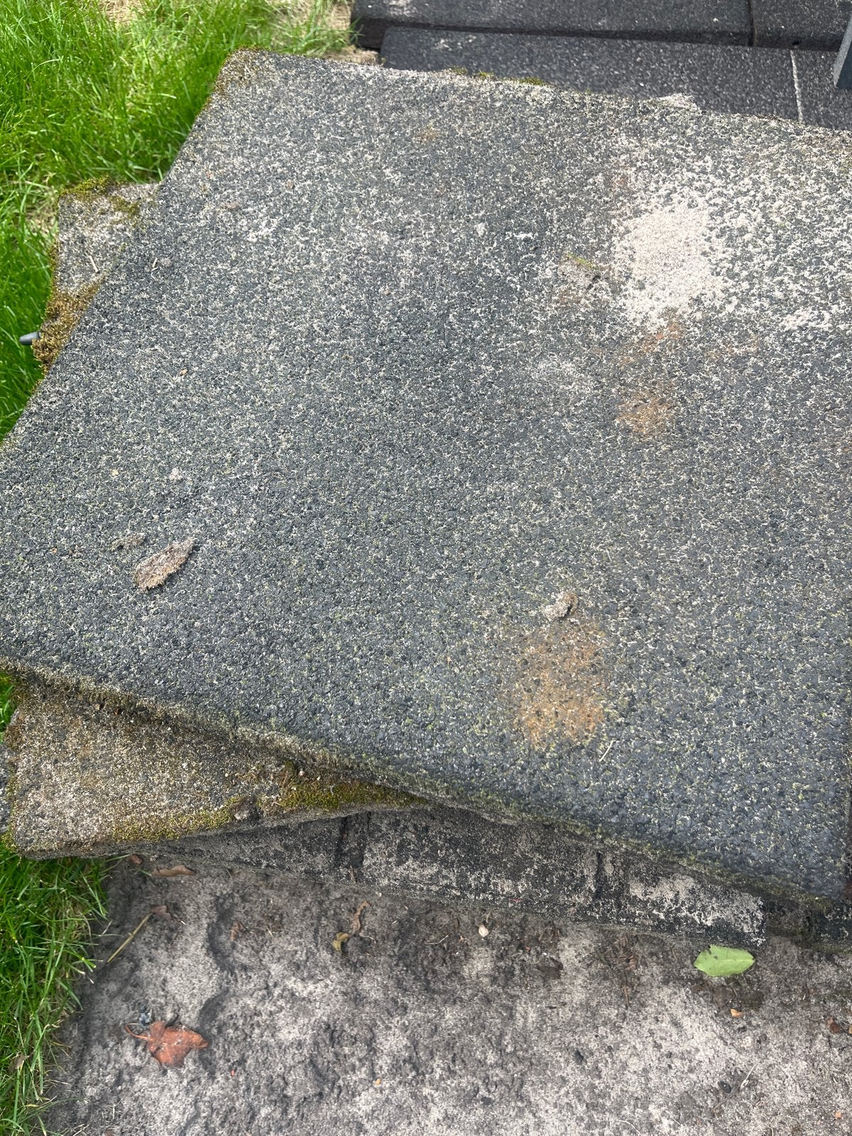 Rubber tegels 4-5 m² - Gebruikt, Tuin en Terras, Tegels en Klinkers, Ophalen, Gebruikt, Overige typen, Rubber