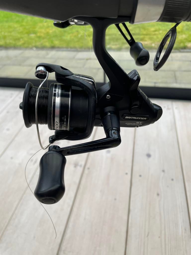 3 Ultimate karperhengels met Shimano baitrunners, Watersport en Boten, Hengelsport | Karpervissen, Ophalen, Gebruikt, Complete set