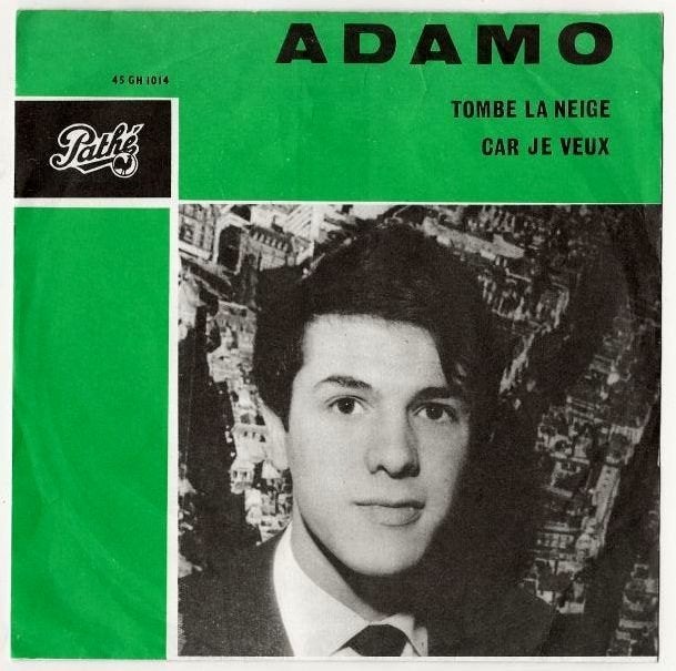 Adamo: Tombe la neige., Ophalen of Verzenden, Gebruikt, Pop