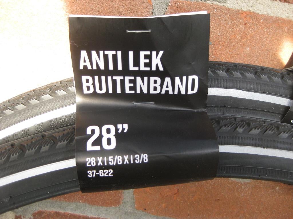 Twee nieuwe anti-lek fietsbanden 28 inch, Ophalen, Nieuw, Band