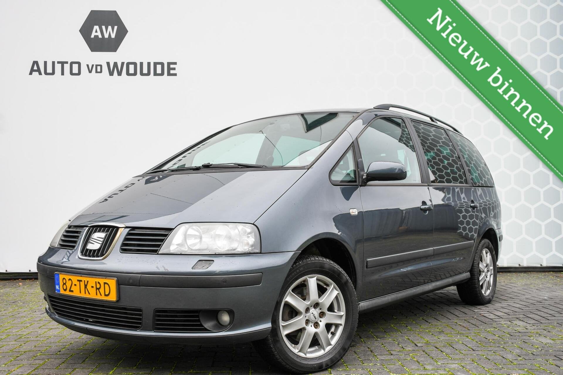Seat Alhambra 2.0 7 pers Stoelverwarming Eerste eig NW APK, Auto's, Voorwielaandrijving, Stof, 4 cilinders, 1553 kg