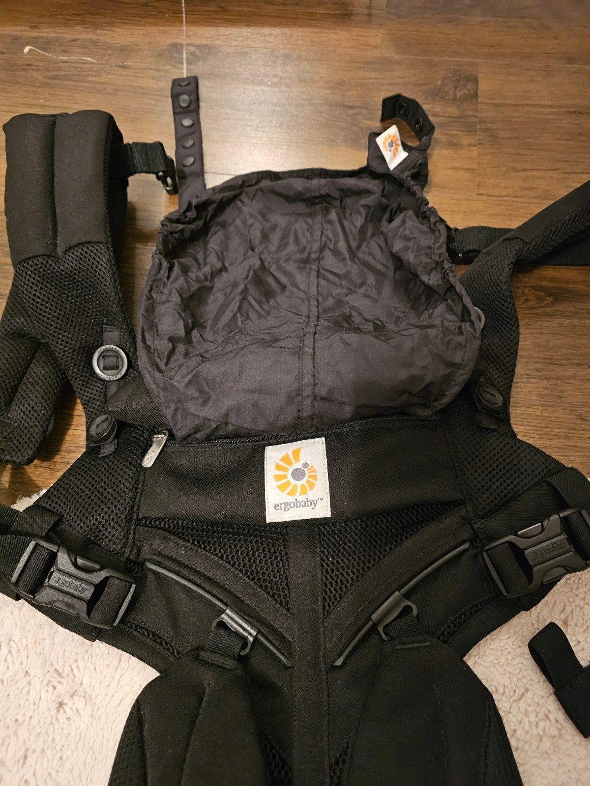 Ergobaby Omni 360 Cool Air/Als nieuw, Kinderen en Baby's, Overige merken, Info@ergobaby.eu, Ergobaby, Ophalen of Verzenden