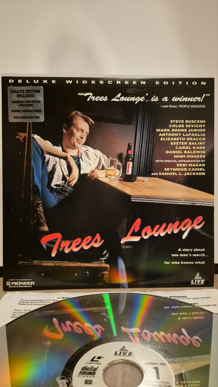Trees Lounge Laserdisc, 1990 - 1999, Ophalen of Verzenden, Zo goed als nieuw, 12 inch