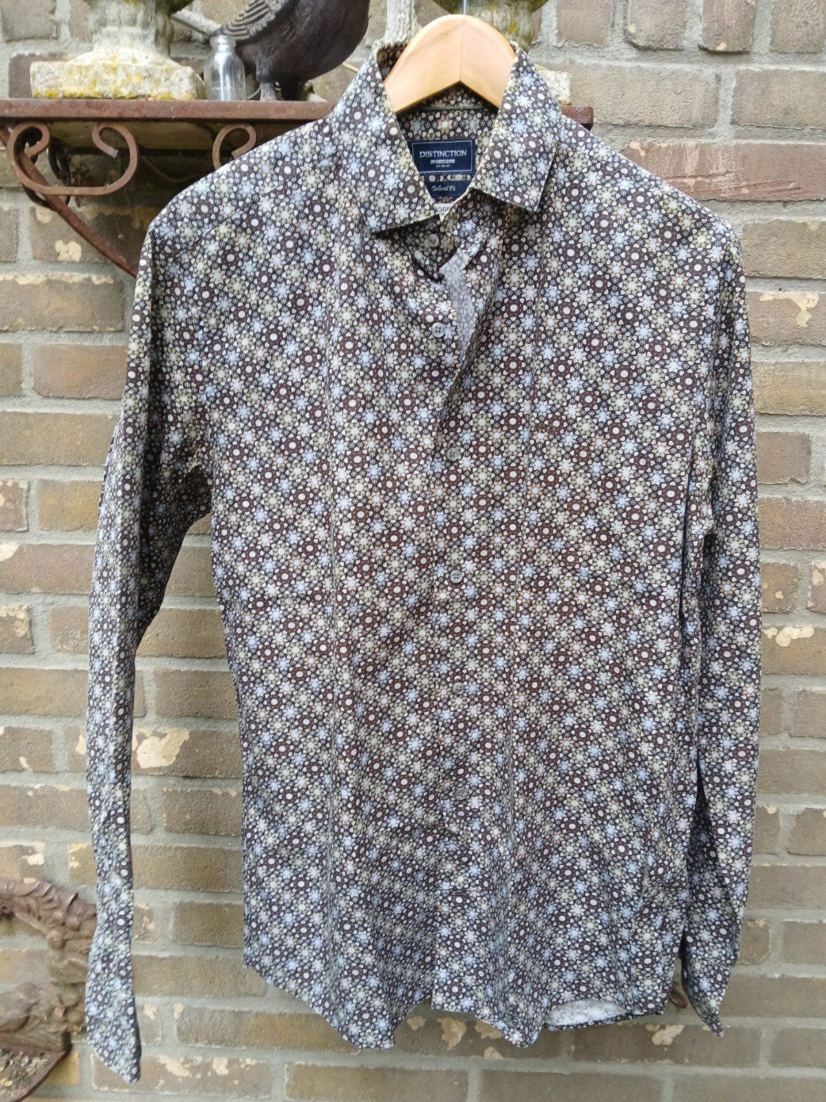 McGregor overhemd, Kleding | Heren, Ophalen of Verzenden, Zo goed als nieuw, Blauw