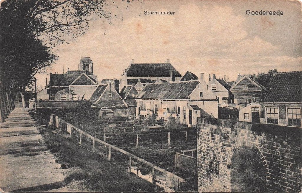 703-049-009 Stormpolder Goedereede, Verzenden, Voor 1920, Zuid-Holland