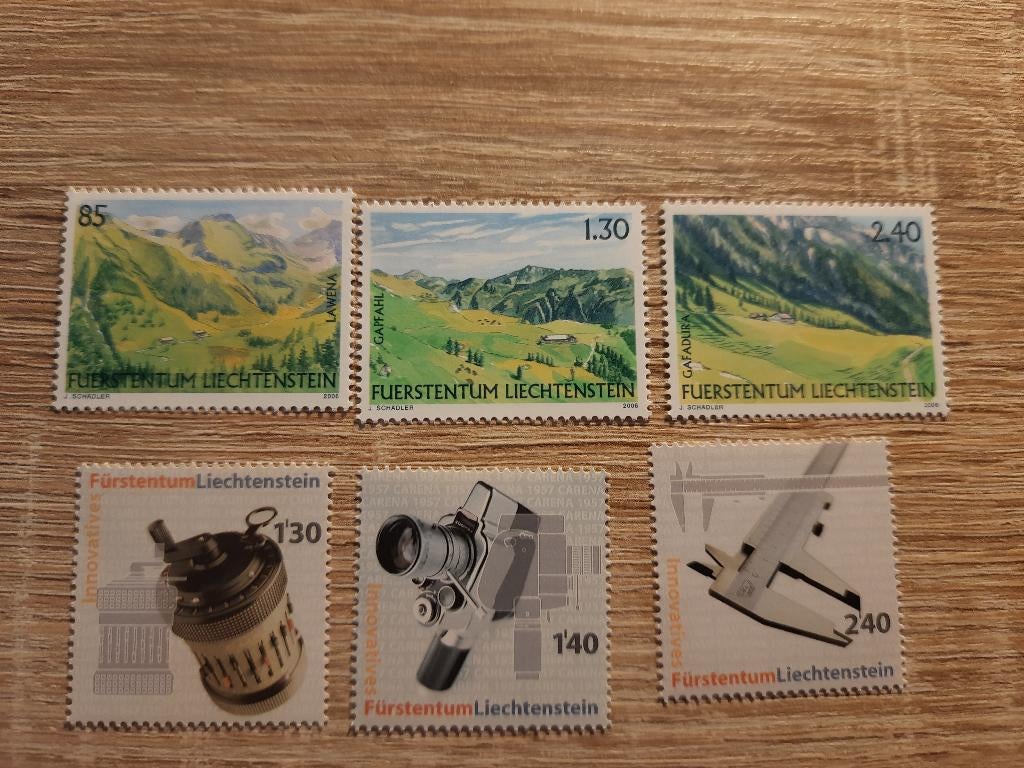 Liechtenstein, Postzegels en Munten, Ophalen of Verzenden, Overige landen, Postfris