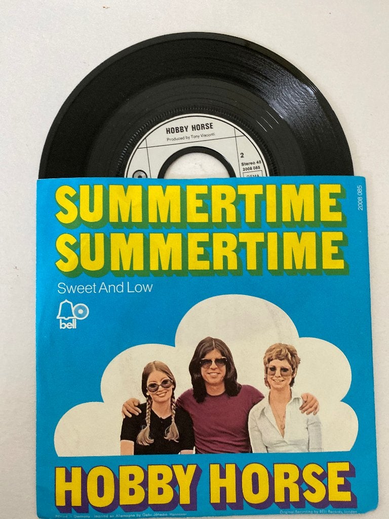Hobby Horse – Summertime, Summertime, Pop, 7 inch, Zo goed als nieuw, Fotohoes