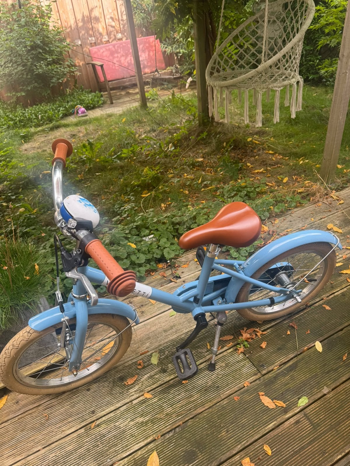Veloretti Maxi kinderfiets - Blauw - 16 inch, Fietsen en Brommers, Ophalen, Gebruikt, Velgrem, 16 tot 20 inch